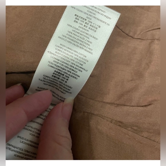 Michael Kors Quilted Leather Jacket with Stud Detail - Picture 16 of 17